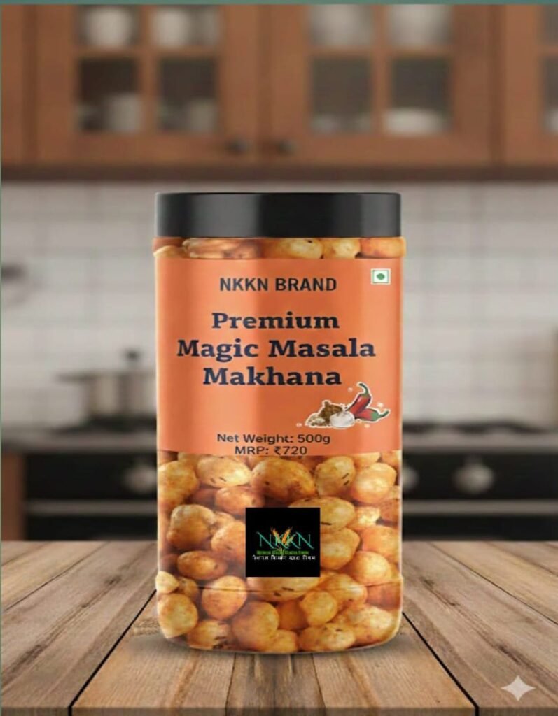 NKKN BRAND Premium Magic Masala MakhanaNKKN BRAND Premium Magic Masala Makhana