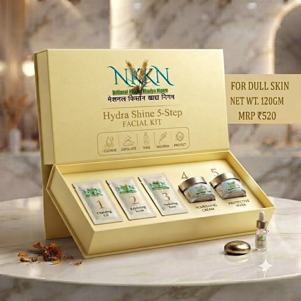NKKN Hydra Shine Facial Kit For Dull Skin